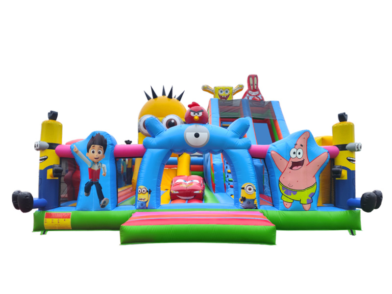 inflatable water obstacle course