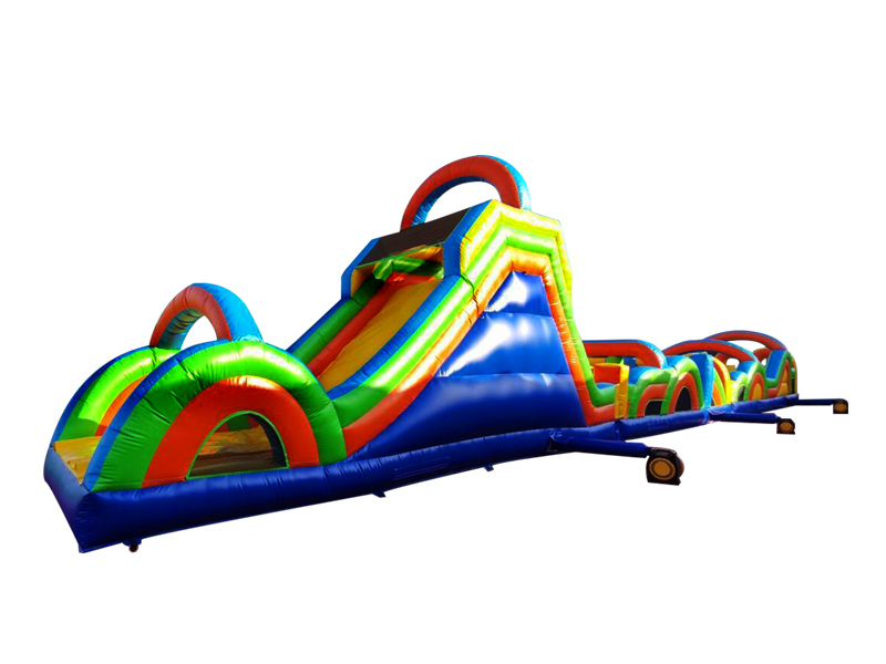obstacle bouncy castle