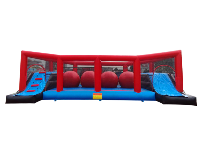 wipeout bounce house