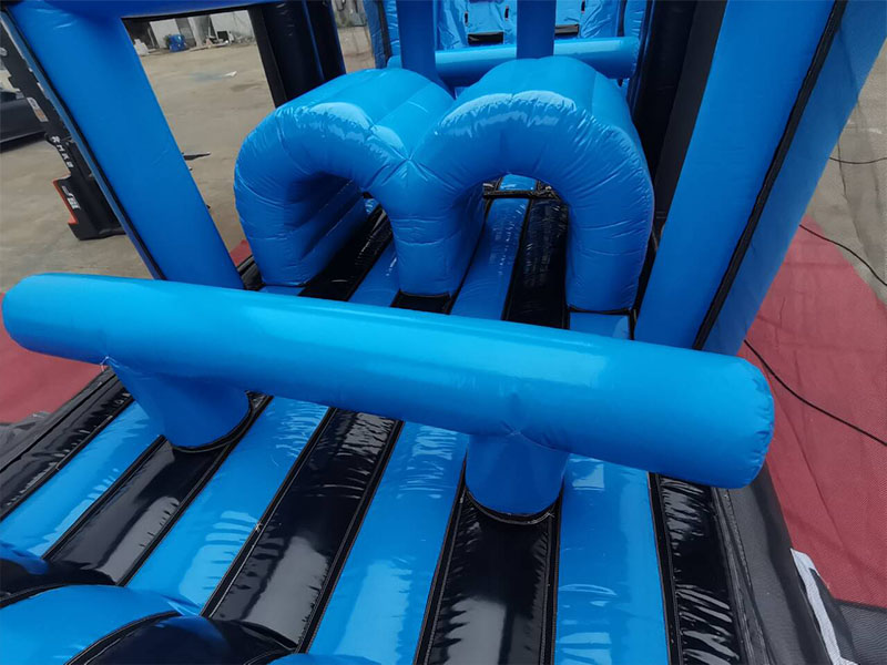 bounce house obstacle course