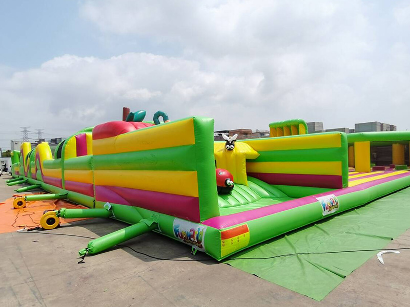 interactive inflatable theme park