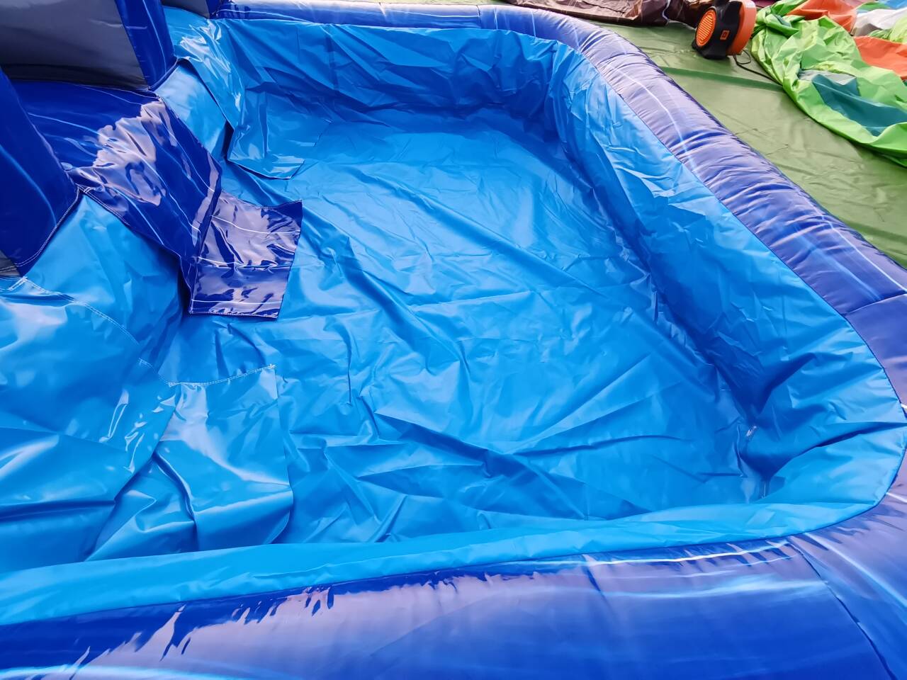 backyard blow up  water slide