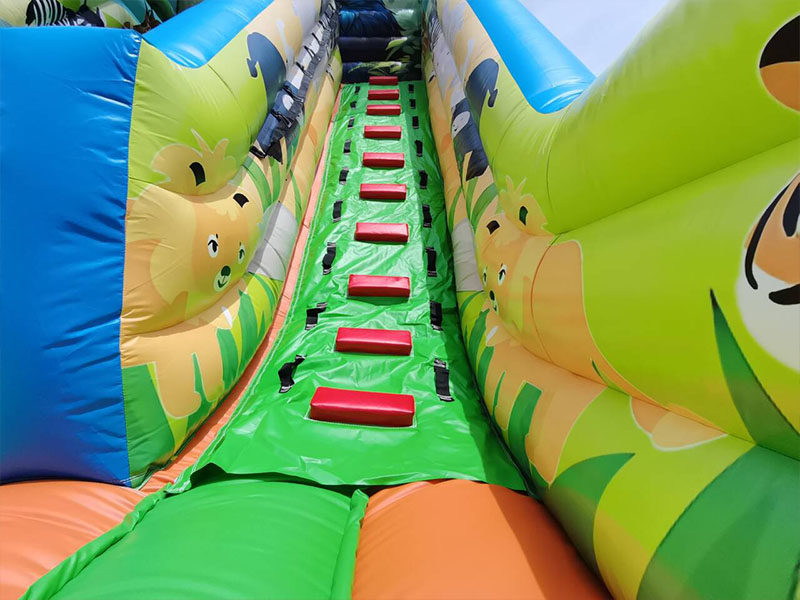 eco friendly inflatable dry slide