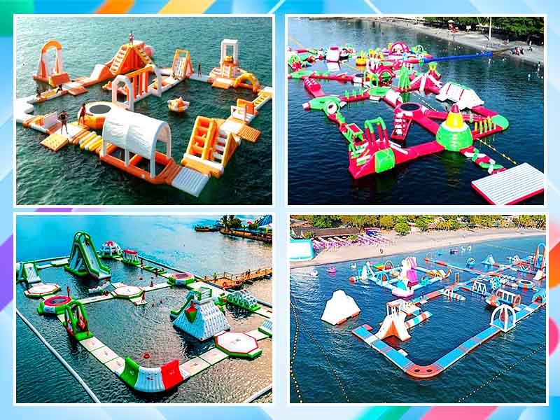 amusement inflatable water park