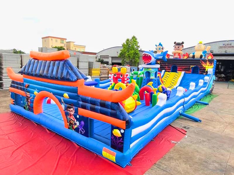 trampoline inflatable park