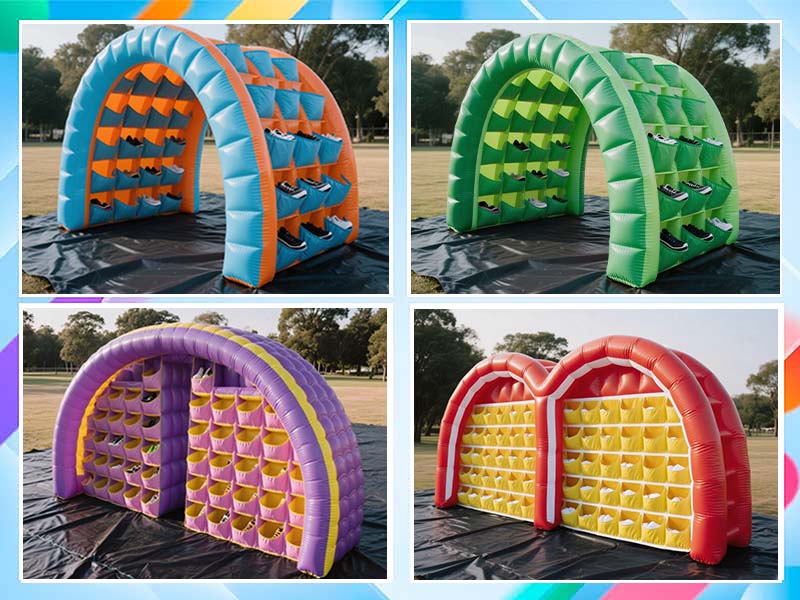 inflatable shoes storage tent for parties
