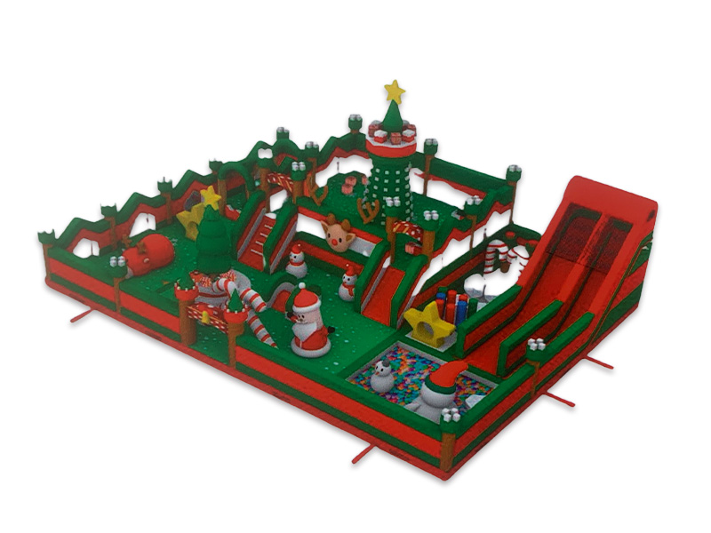 big inflatable park