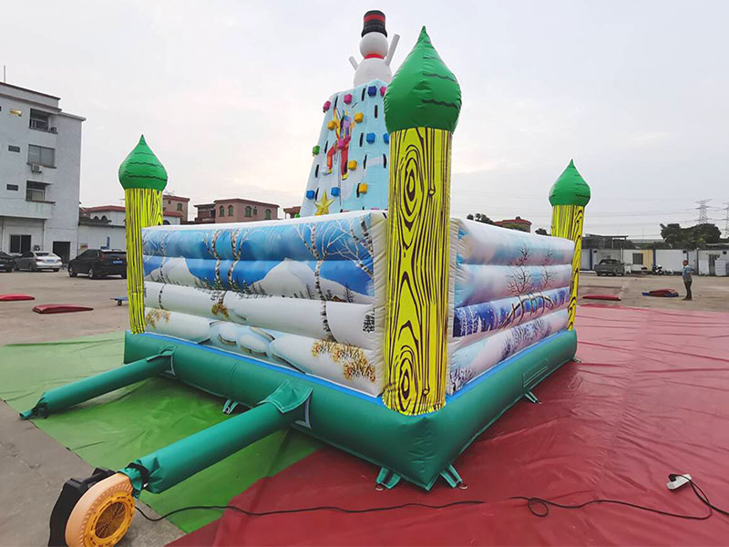 inflatable climbing wall adventure