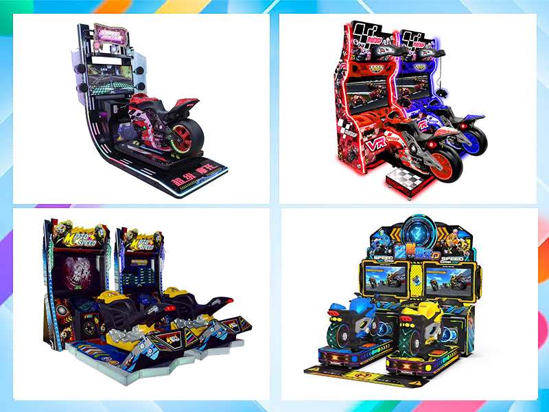 recreational racing arcade machine