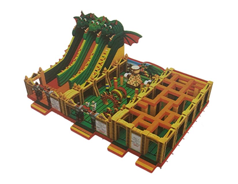 obstacle course inflatable park