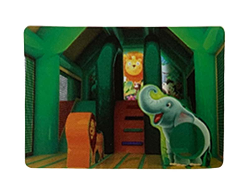 unique gorilla theme bounce house