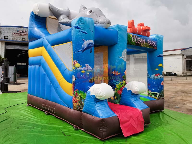commercial castle bounce house