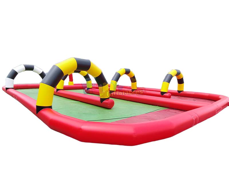 custom inflatable car track