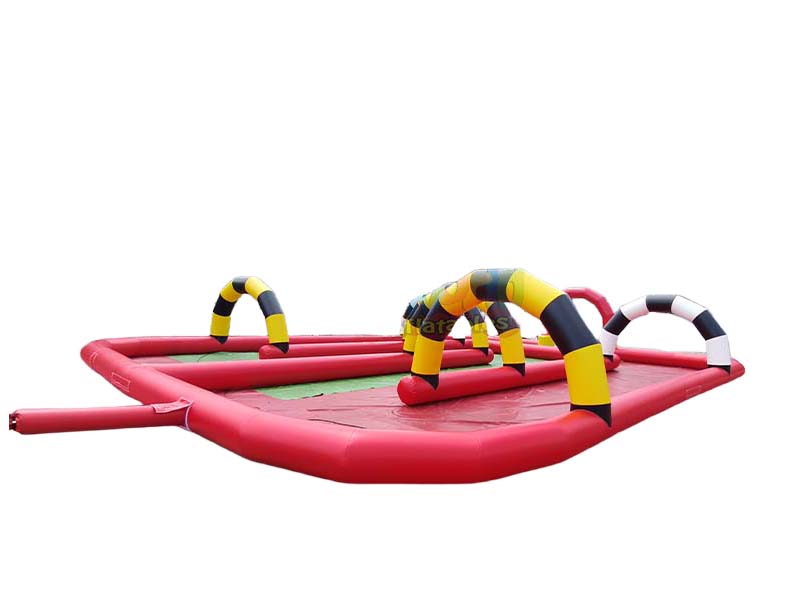 backyard inflatable car track