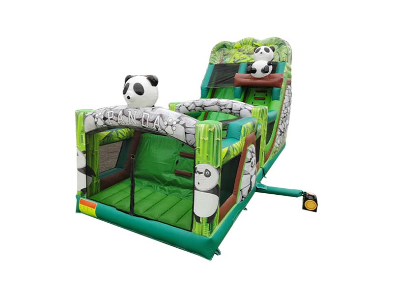 inflatable slide with blower