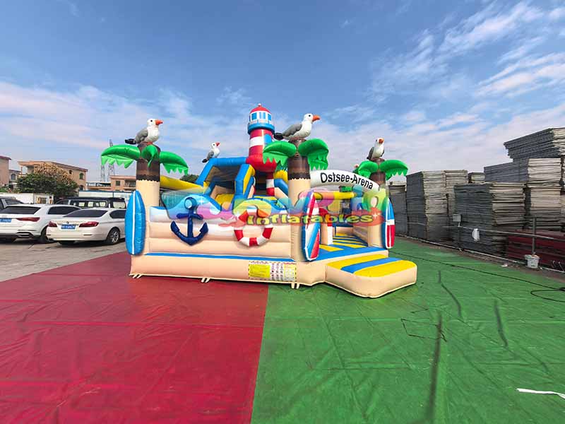 ocean inflatable bounce house 