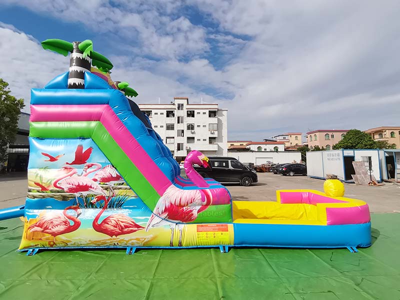 outdoor inflatable water slide