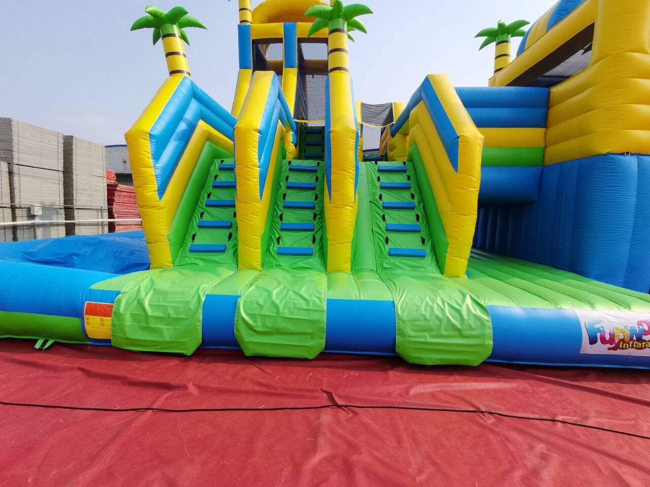 inflatable playground