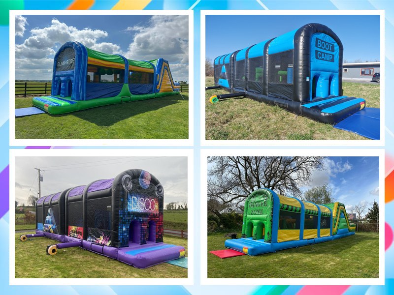 obstacle course inflatable