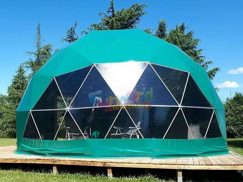 glamping dome tent