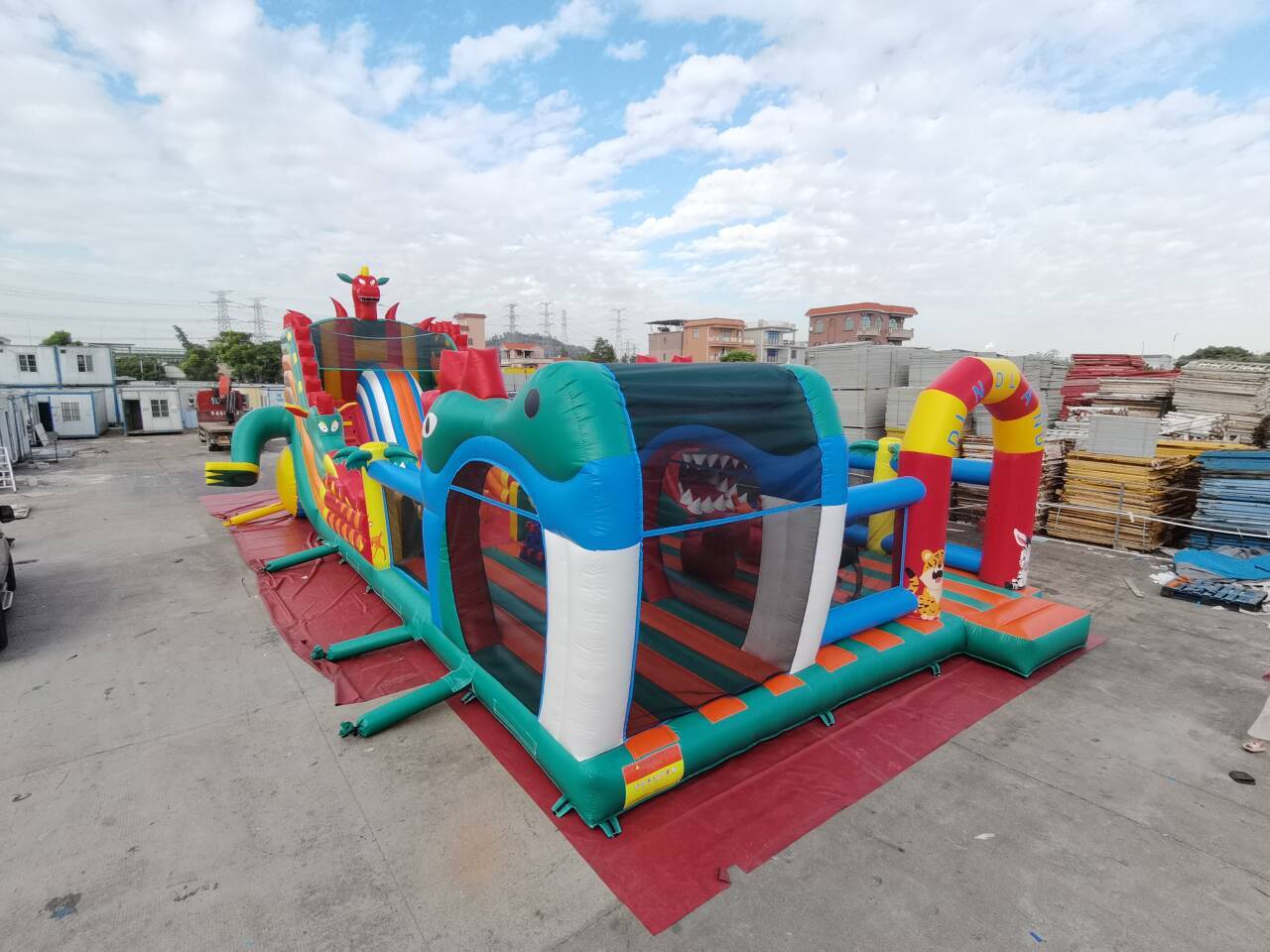 inflatable dragon playland