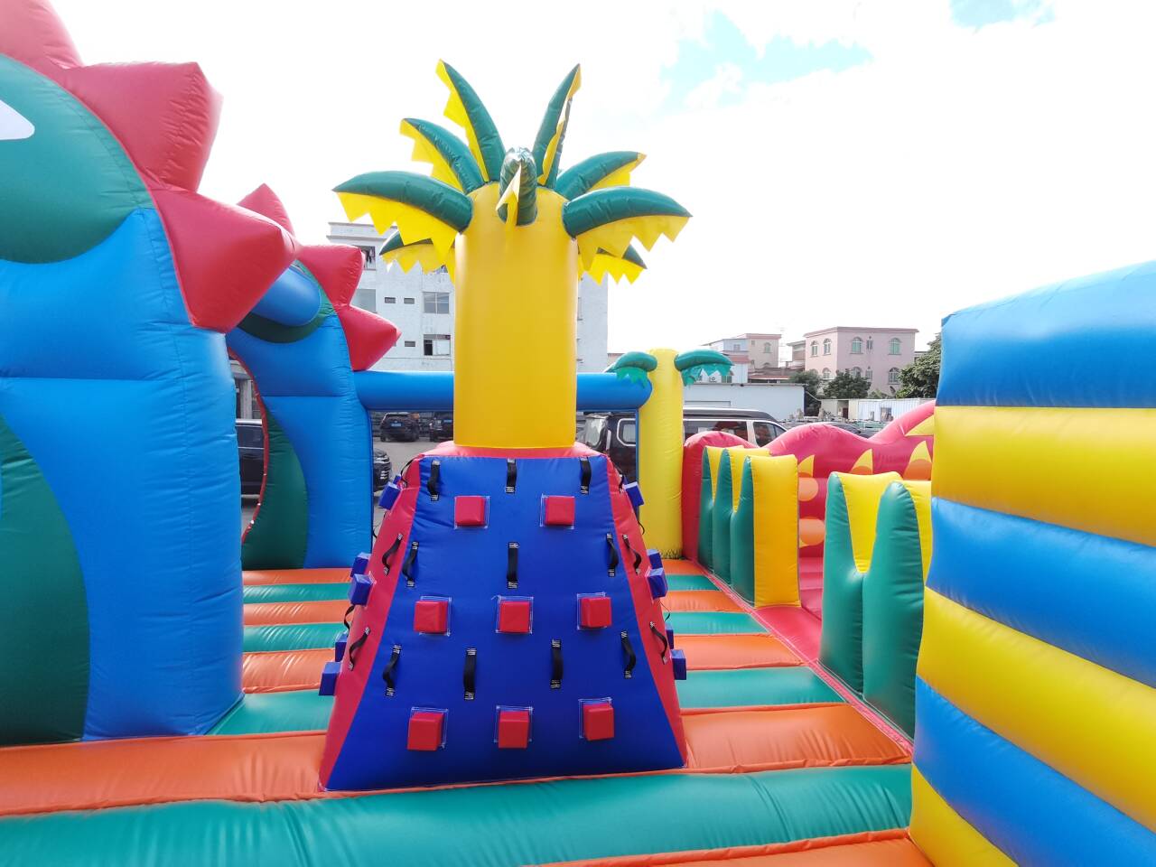 giant inflatable dragon theme park