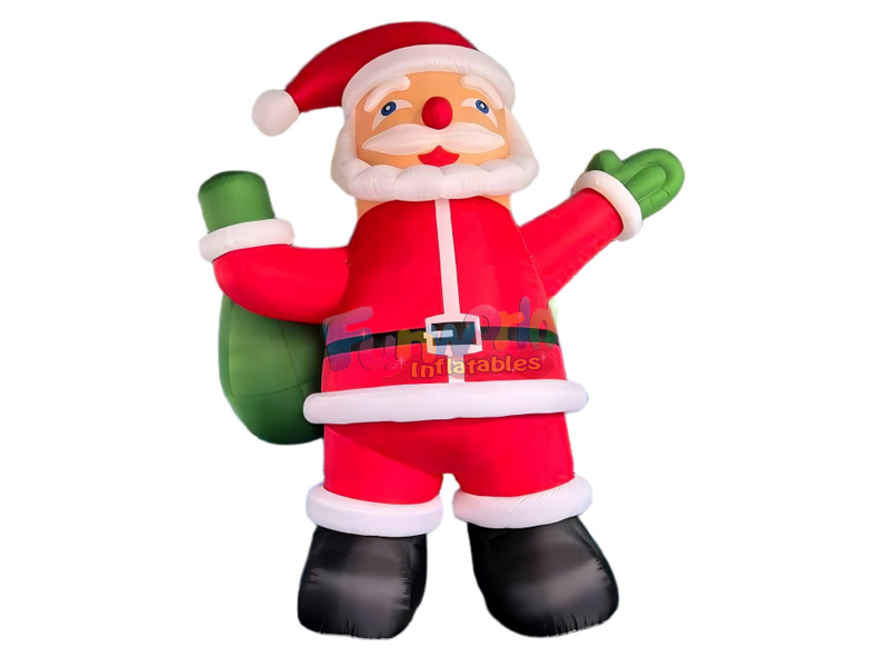 inflatable santa decoration