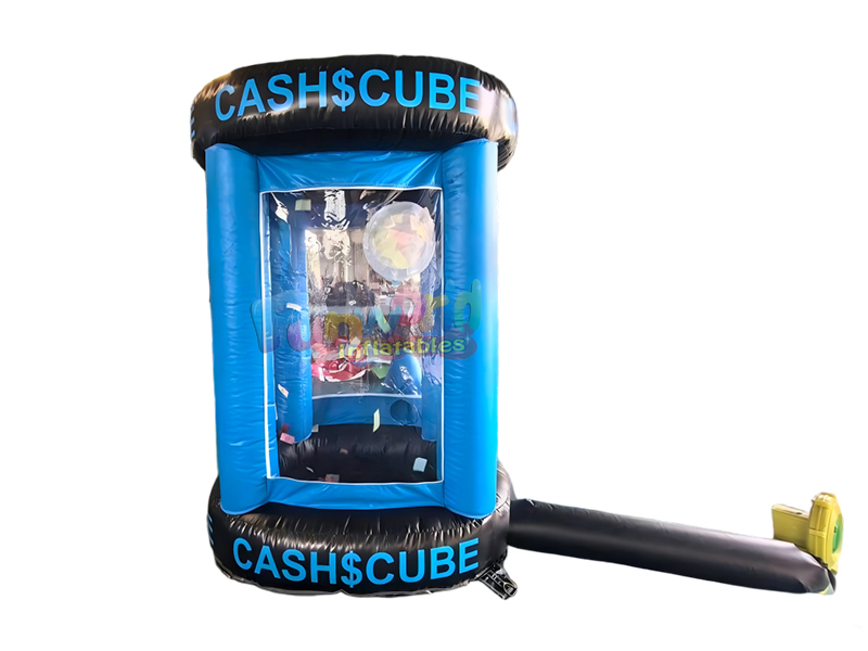 Inflatable Cash Cube Stand