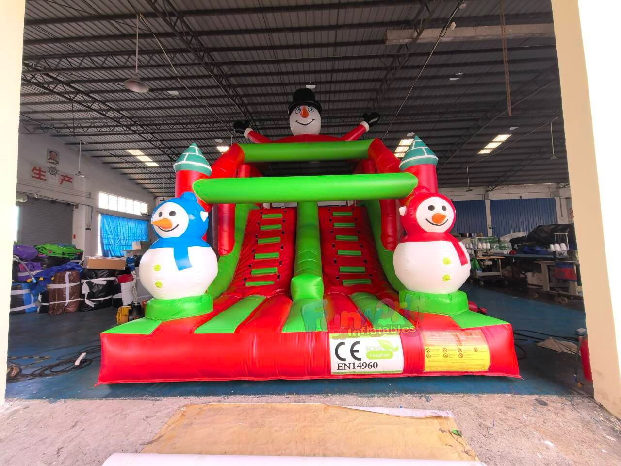 Inflatable obstacle course